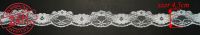 Koronka ślubna francuska, taśma stylonowa, wys 4,5cm